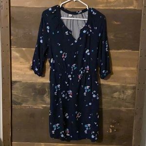 Flower print dress